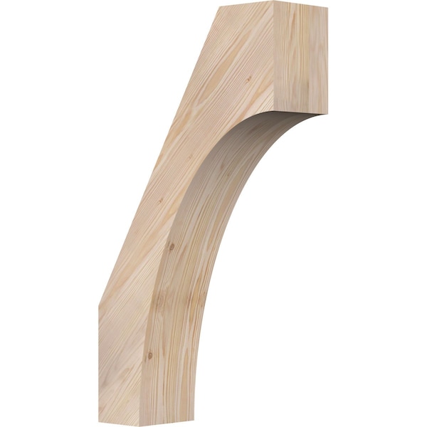 Ekena Millwork 5 1/2"W x 16"D x 28"H Westlake Smooth Knee Brace, Douglas Fir BRC06X16X28WTL00SDF - main